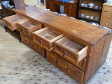 PAIR OF MEXICAN CEDAR CHESTS OF DRAWERS