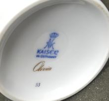 TWO KAISER "BIRD OF PARADISE" VASES