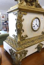 ANTIQUE MARBLE CLOCK