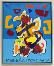 VAL SLOGGETT ACRYLIC ON CANVAS