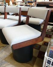 RS ASSOCIATES SWIVEL DINING CHAIRS