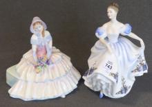 TWO ROYAL DOULTON FIGURINES