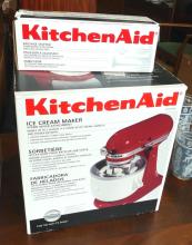 SIX KITCHEN AID MIXER ATTACHMENTS