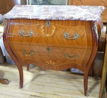 DIMINUTIVE FRENCH BOMBE COMMODE