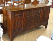 1920'S WALNUT SIDEBOARD