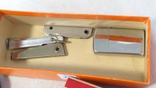 HARMONICAS, POCKET KNIVES AND LIGHTER