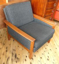 DANISH TEAK ARMCHAIR