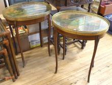 PAIR OF SPANISH LAMP TABLES