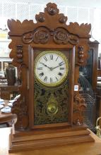 WATERBURY GINGERBREAD MANTEL CLOCK