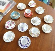 CROWN STAFFORDSHIRE TEA AND COFFEE SERVICE