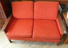 DANISH TEAK LOVESEAT