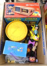 TWO BOX LOTS OF RETRO TOYS