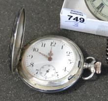 POCKET WATCH, PENDANT WATCH AND BELT BUCKLE