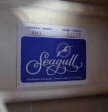 SEAGULL ACOUSTIC GUITAR WITH CASE
