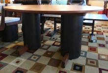 RS ASSOCIATES TEAK DINING TABLE