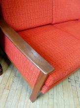 DANISH TEAK LOVESEAT