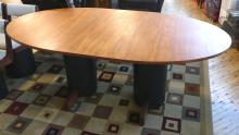 RS ASSOCIATES TEAK DINING TABLE