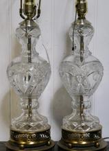 CRYSTAL TABLE LAMPS