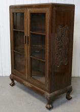 FINE CARVED CHINA CABINET