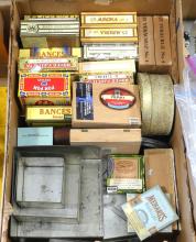 BOX LOT OF CIGAR BOXES