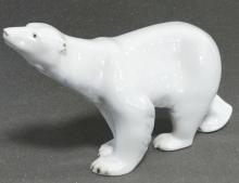 ROYAL DUX "POLAR BEAR" FIGURINE