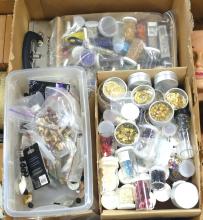 BOX LOT OF JEWELLERY BEADS