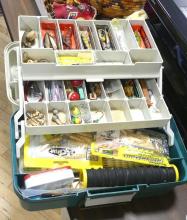 TACKLE BOX WITH CONTENTS