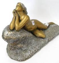 ART NOUVEAU CERAMIC SCULPTURE