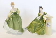 TWO ROYAL DOULTON FIGURINES