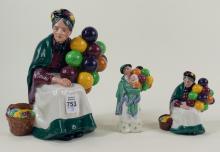 THREE ROYAL DOULTON FIGURINES