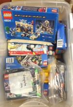 TWO BINS OF LEGOS