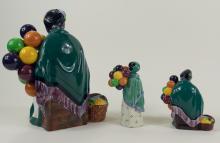 THREE ROYAL DOULTON FIGURINES