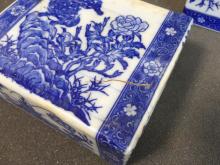 PAIR OF CHINESE PORCELAIN OPIUM PILLOWS