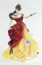 ROYAL DOULTON "BELLE" FIGURE OF THE YEAR