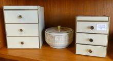 OTAGIRI "GOLDEN MIST" DRESSER SET