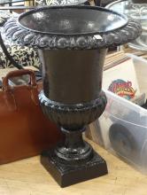 CAST IRON GARDEN URN