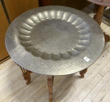 EARLY SILVERPLATE TAZZA