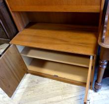 MCM TEAK BAR CABINET