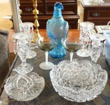 CRYSTAL AND GLASSWARE