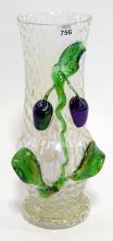ART DECO IRIDESCENT GLASS VASE
