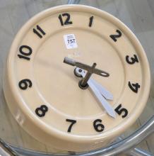 FOUR RETRO WALL CLOCKS
