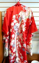 SILK JAPANESE ROBE WITH SASH