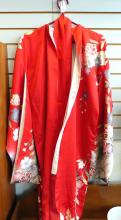 SILK JAPANESE ROBE WITH SASH