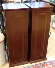 PAIR OF BOMBAY COMPANY CD CABINETS