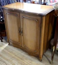 FRENCH PROVINCIAL RECORD CABINET