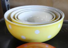 COCOTTE AND MIXING BOWLS
