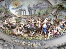 EXCEPTIONAL CAPODIMONTE WALL PLAQUE