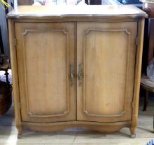 FRENCH PROVINCIAL RECORD CABINET