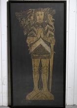 BRASS RUBBING