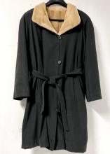 CUSTOM COAT WITH MINK LINER